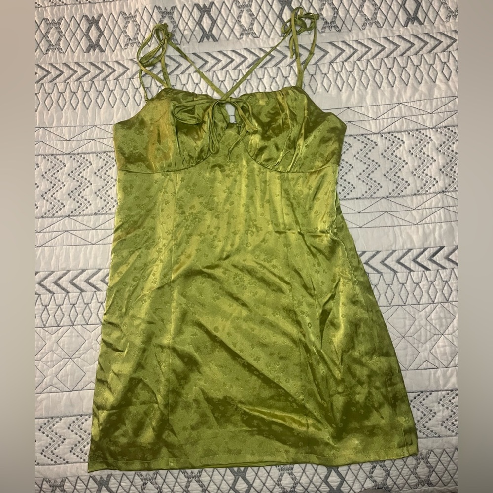 Satin Dress